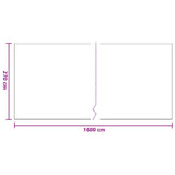 Film adesivo per mascheratura 6 pcs Trasparente e Blu