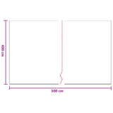 Foglio antipolvere 12 pcs Trasparente 400 x 500 cm HDPE