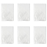 Foglio antipolvere 6 pcs Trasparente 400 x 500 cm HDPE