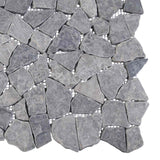 Piastrelle Mosaico Grigio Chiaro 30 x 30 cm Marmo