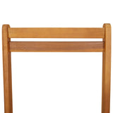 Sedie Bistro da Giardino 8 pcs Naturale 40 x 53 x 80 cm
