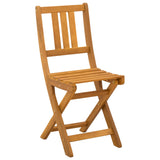 Sedie Bistro da Giardino 6 pcs Naturale