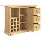 VidaXL Stoccaggio in cucina con porta Cera di Miele 112 x 70 x 91,5 cm