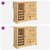VidaXL Stoccaggio in cucina con porta Cera di Miele 112 x 70 x 91,5 cm