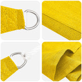Telo Ombra Giallo 2 x 6 m HDPE