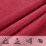 Telo Ombra Rosso 2 x 2 x 2 m HDPE