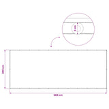 Schermo di Privacy per Balcone 200 x 500 cm