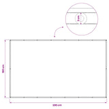 Schermo di Privacy per Balcone 180 x 300 cm