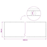 Schermo di Privacy per Balcone 1,2 x 25 m