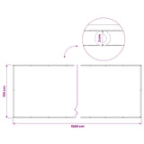 Schermo di Privacy per Balcone 1,5 x 15 m
