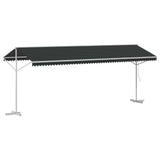 Tenda autoportante Antracite 6 x 3 m Poliestere