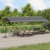 Tenda autoportante Grigio 6 x 3 m Poliestere