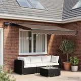 Cornice per Tenda Manuale con LED Tortora 3 x 2 m