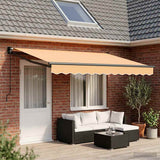 Tenda retrattile Sabbia 4  3 m 100% Poliestere e Alluminio