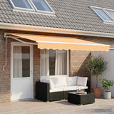 Tenda retrattile Sabbia 4 x 2 m Poliestere e Alluminio