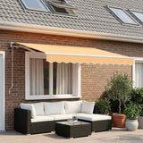 Tenda retrattile Sabbia 350 x 250 cm Poliestere