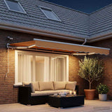 Tenda retrattile Sabbia 350 x 250 cm Poliestere