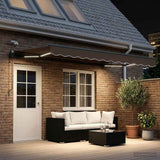 Tessuto per Tenda Tortora 600  300 cm Poliestere