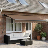 Tessuto per Tenda Tortora 600  300 cm Poliestere