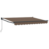 Tenda retrattile Tortora 4  3 m 100% Poliestere e Alluminio