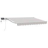 Cornice per Tenda Manuale con LED 4  3 m