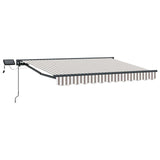 Cornice per Tenda Manuale con LED 4  3 m