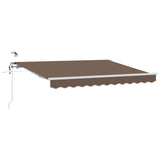 Tessuto per Tenda Tortora 450  350 cm Poliestere