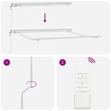 Tenda retrattile Sabbia 600  300 cm