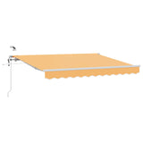 Tenda Retrattile Sabbia 600  300 cm Poliestere e Metallo