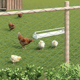 Recinzione a rete metallica Verde 2 x 10 m Acciaio