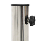 Base per parasole per palo da 40-50 mm 26.75 kg Nero