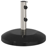 Base per parasole per palo da 40-50 mm 26.75 kg Nero