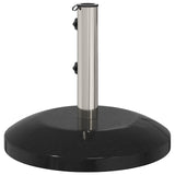 Base per parasole per palo da 40-50 mm 26.75 kg Nero