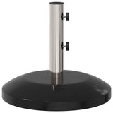 Base per parasole per palo da 40-50 mm 26.75 kg Nero