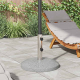 Base per parasole per palo da 40-50 mm 26.45 kg Grigio
