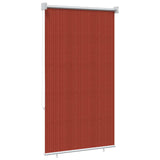 Tenda a Rullo Esterno Blocco UV 90% Terracotta 60 x 140 cm HDPE