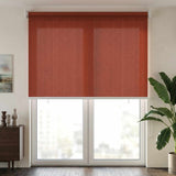 Tenda a Rullo Esterno Blocco UV 90% Terracotta 100 x 230 cm