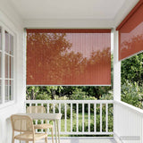 Tenda a Rullo Esterno Blocco UV 90% Terracotta 200 x 230 cm