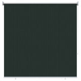 Tenda a Rullo Esterno Blocco UV 90% Verde Scuro 140 x 140 cm