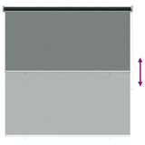 Tenda a Rullo Esterno Blocco UV 90% Verde Scuro 140 x 140 cm