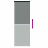 Tenda a Rullo Esterno Blocco UV 90% Verde Scuro 80 x 230 cm
