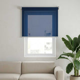 Tenda a Rullo Esterno Blocco UV 90% Blu 80 x 140 cm HDPE