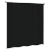 Tenda a Rullo Esterno Blocco UV 90% Nero 140 x 140 cm HDPE