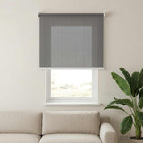 Tenda a Rullo Esterno Blocco UV 90% Grigio Chiaro 60 x 140 cm