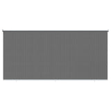 Tenda a Rullo Esterno Blocco UV 90% Grigio Chiaro 240 x 140 cm