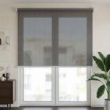 Tenda a Rullo Esterno Blocco UV 90% Grigio Chiaro 60 x 230 cm