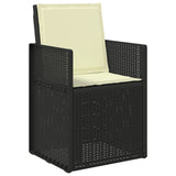 Cuscini per Seduta e Schienale 2 pcs Crema 47 x 45 x 2 cm