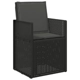Cuscini per Seduta e Schienale 2 pcs Antracite 47 x 45 x 2 cm