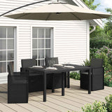 Cuscini per Seduta e Schienale 4 pcs Antracite 47 x 45 x 2 cm