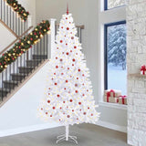Albero di Natale artificiale Bianco 300 cm PVC e Acciaio